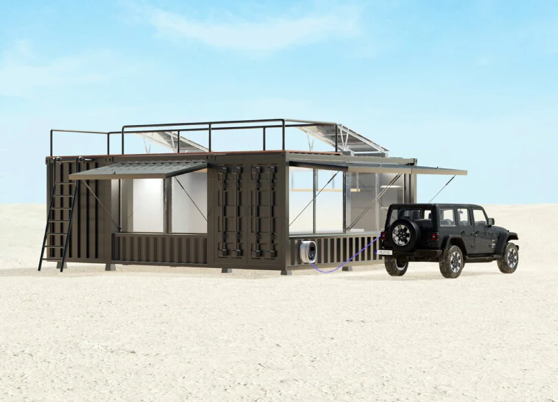 jeep container house