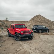 jeep gladiator and toyota 4runner