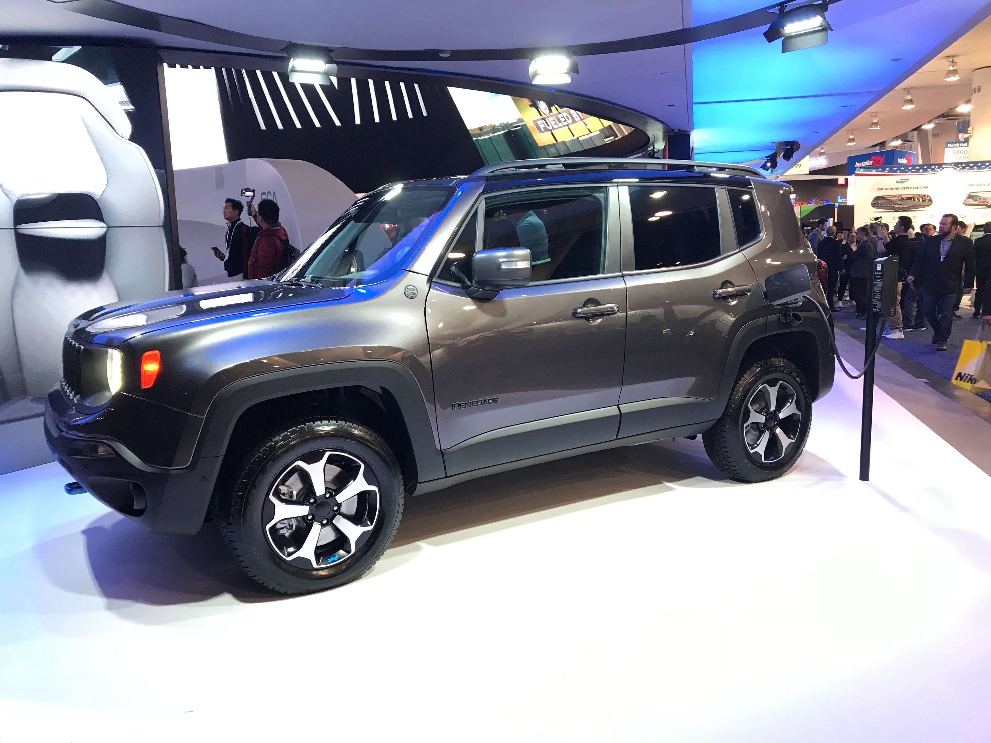 Jeep Shows Wrangler, Renegade, And Compass 4xe Plug-In Hybrids At CES