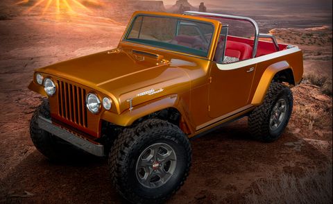 jeep jeepster beach concept