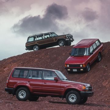 1990 jeep wagoneer, 1990 range rover, 1990 toyota land cruiser