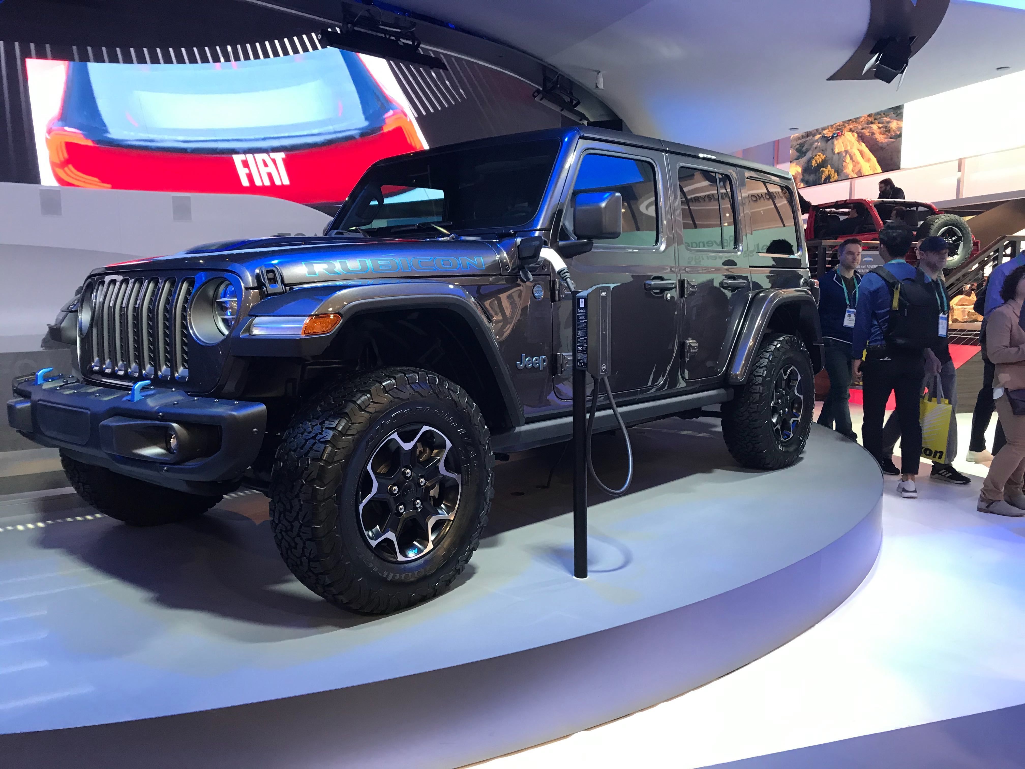 Jeep Shows Wrangler, Renegade, and Compass 4xe Plug-In Hybrids at CES