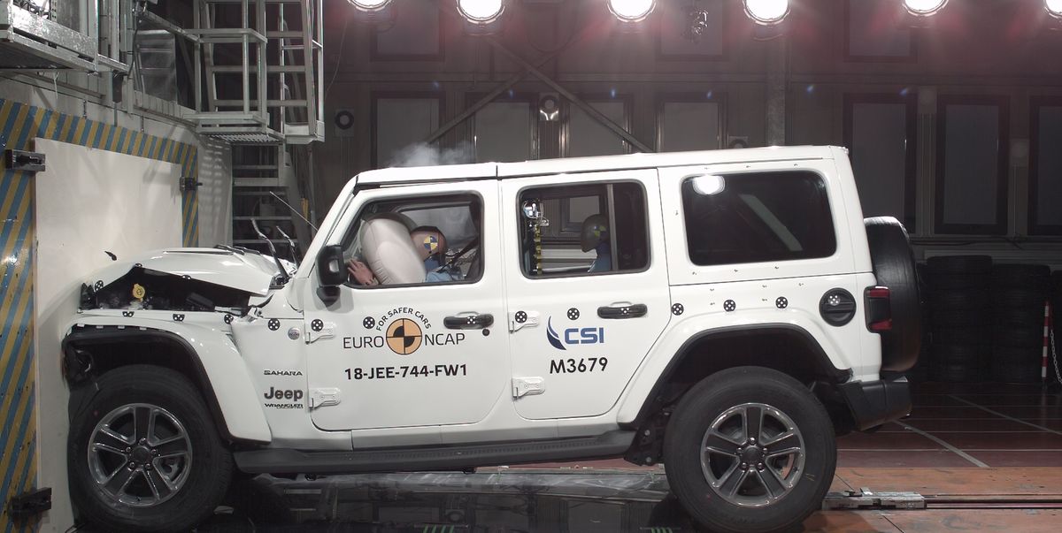 2019 Jeep Wrangler Crash Test - Euro NCAP Gives Only One Star