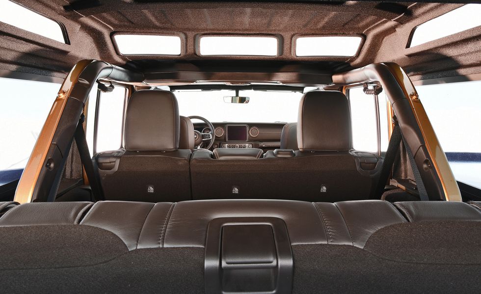 Jeep Created a Wrangler with Three Rows of Seats for SEMA