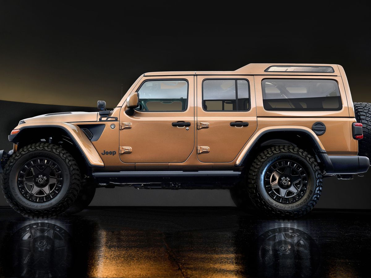 Jeep Created a Wrangler with Three Rows of Seats for SEMA