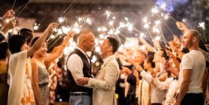 Sparkler, People, Event, Crowd, Ceremony, Musical, Performance, Tradition, Party supply, 