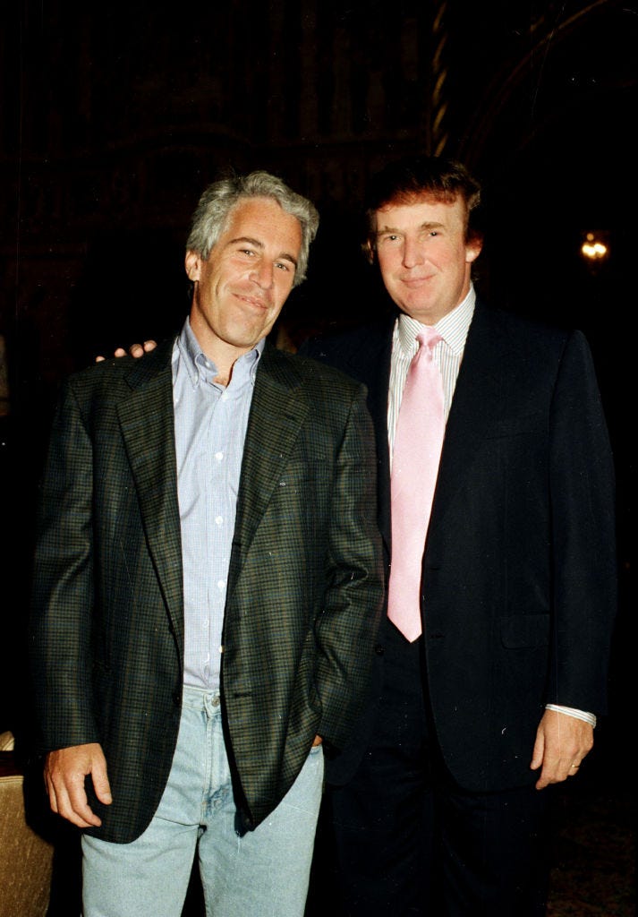 jeffrey epstein, donald trump, connection, friendship
