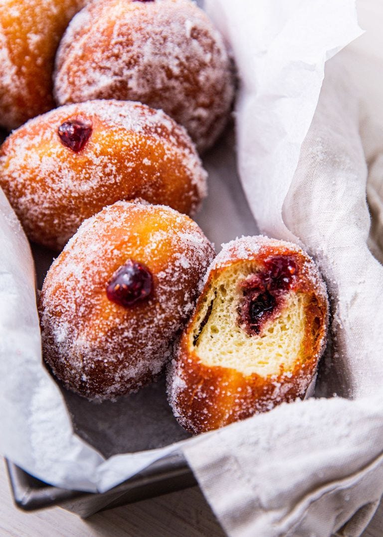 sufganiyot jelly donuts