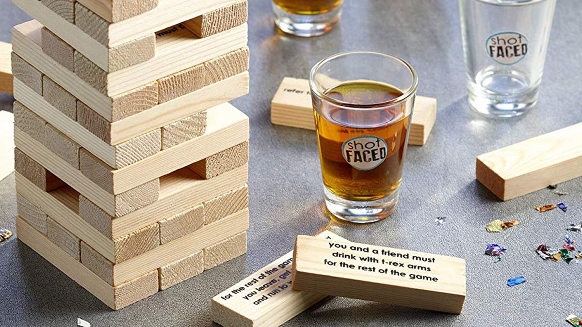 Tipsy Tower Drinking Game