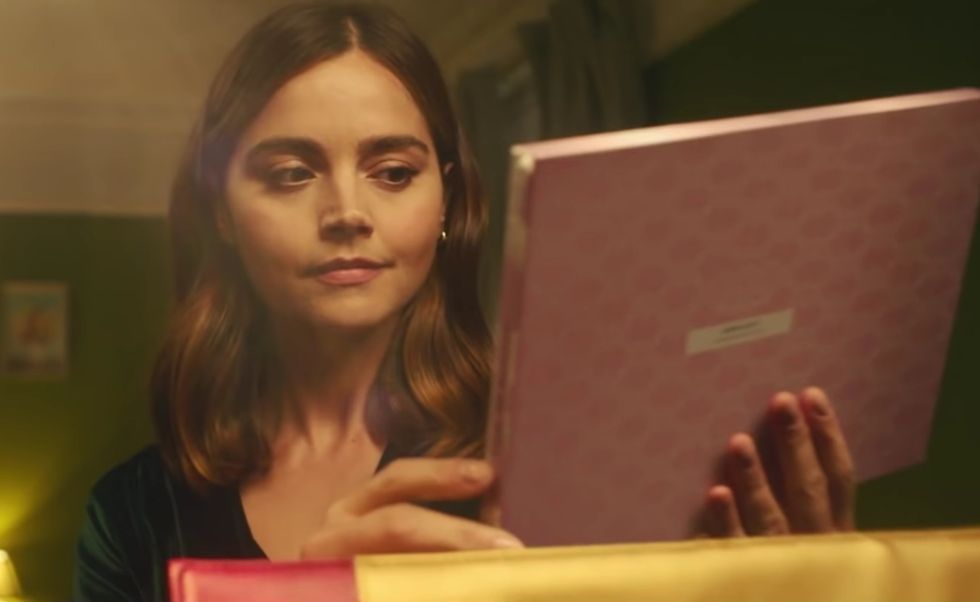 jenna coleman in the 2021 boots christmas ad