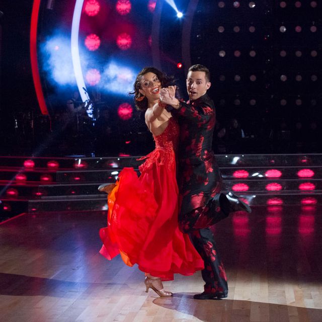 Jenna Johnson and Adam Rippon on Dancing With The Stars
