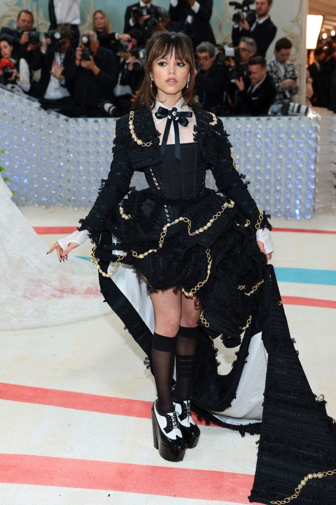 the 2023 met gala celebrating "karl lagerfeld a line of beauty" arrivals