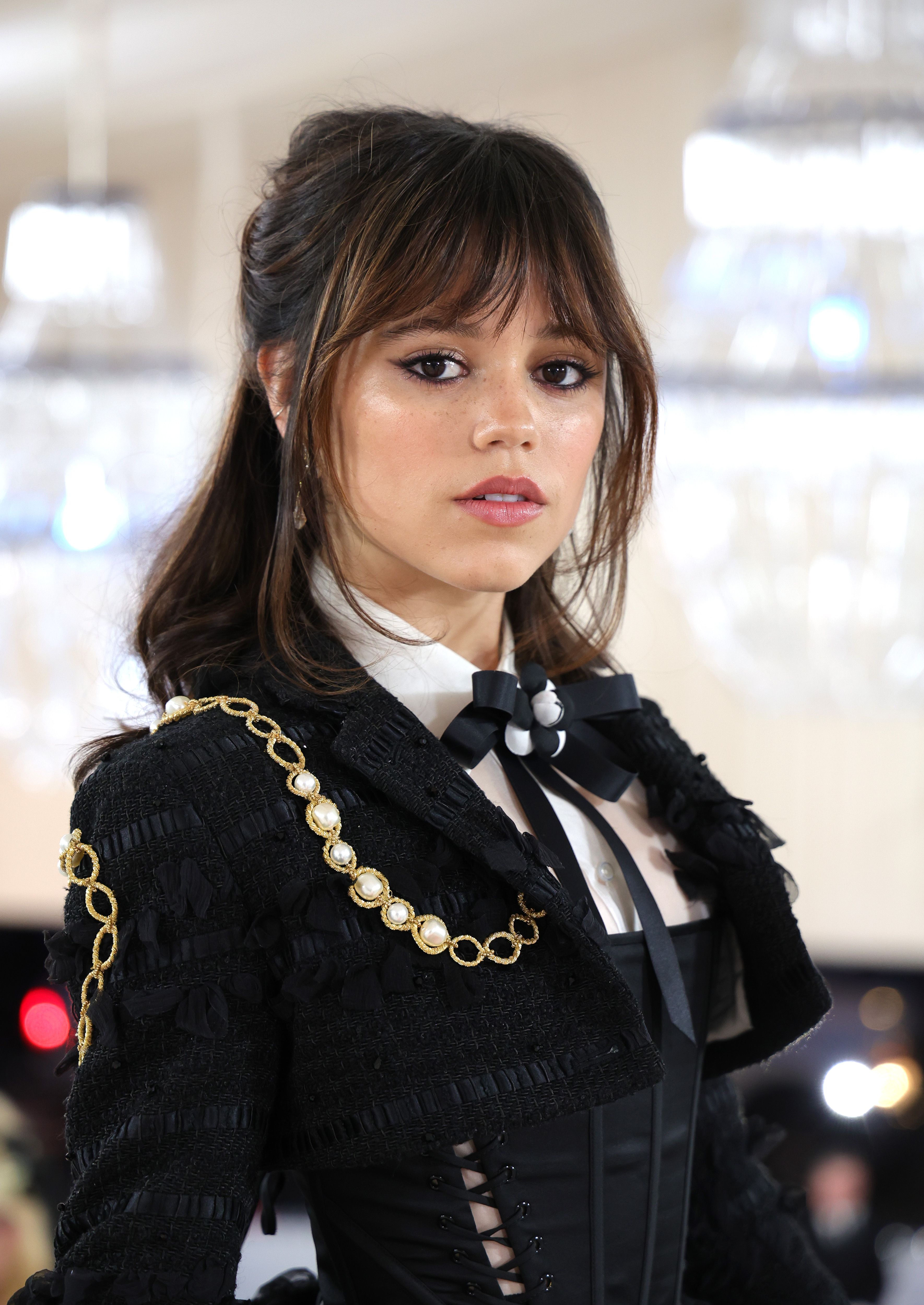 Jenna Ortega Wore A Wednesday-core Look To The 2023 Met Gala