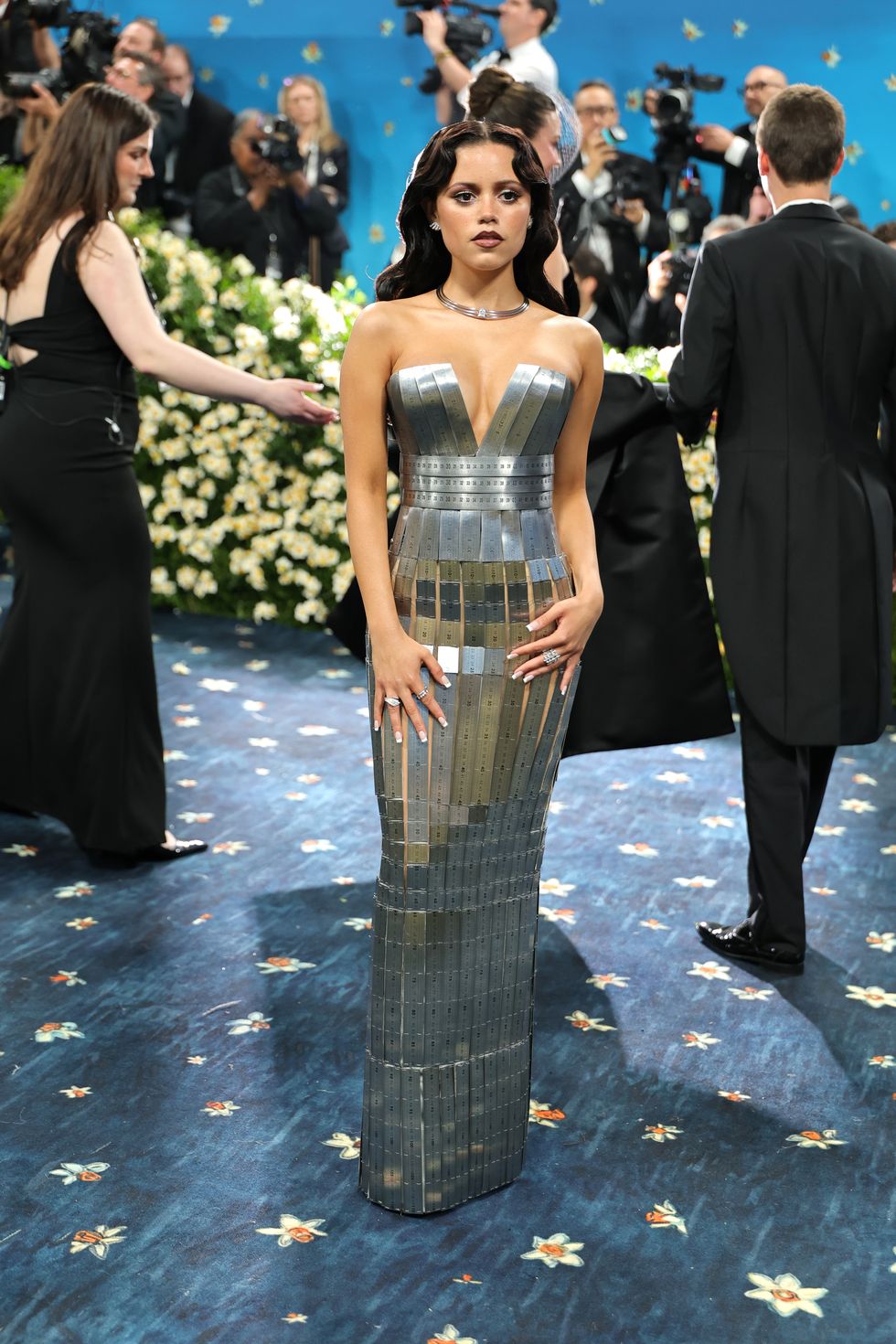 the 2025 met gala celebrating "superfine: tailoring black style" arrivals