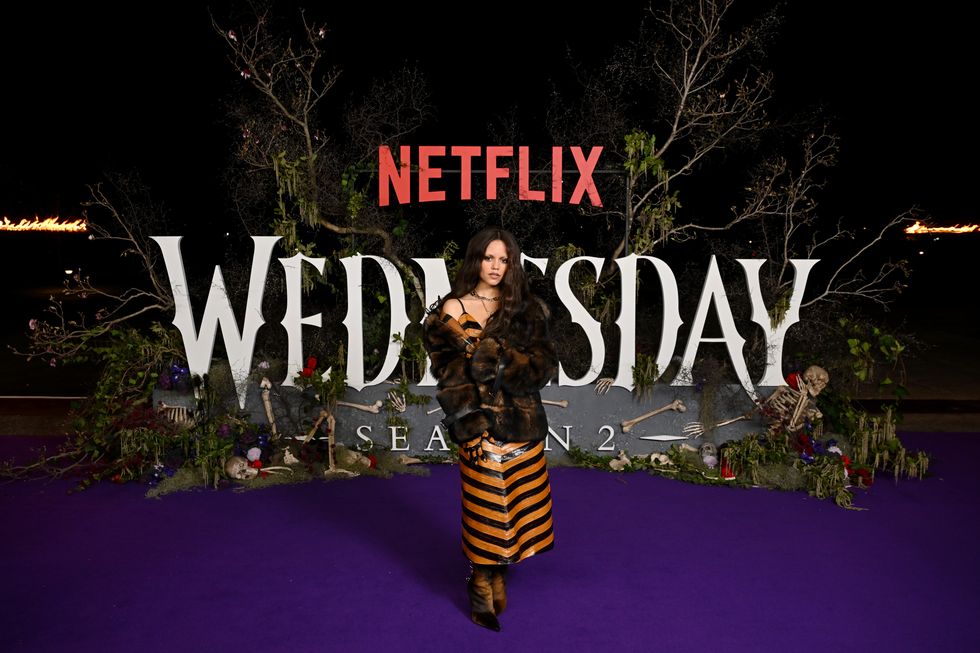 "wednesday" s2, part 2 wednesday island fan event