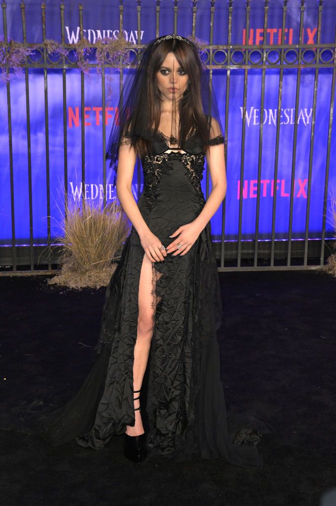Netflix's 'Wednesday' premiere: Jenna Ortega, Christina Ricci attend