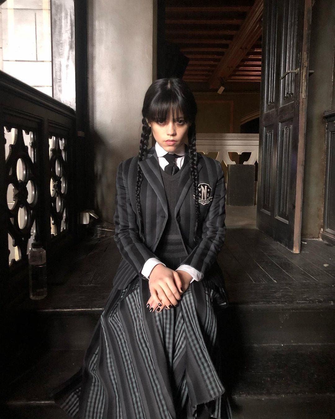 Jenna Ortega sul legame con Mercoledì Addams