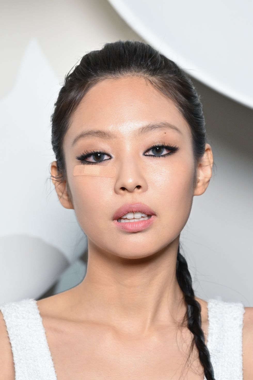 Why Blackpink's Jennie Wore a Band-Aid to Chanel's Paris Fashion
