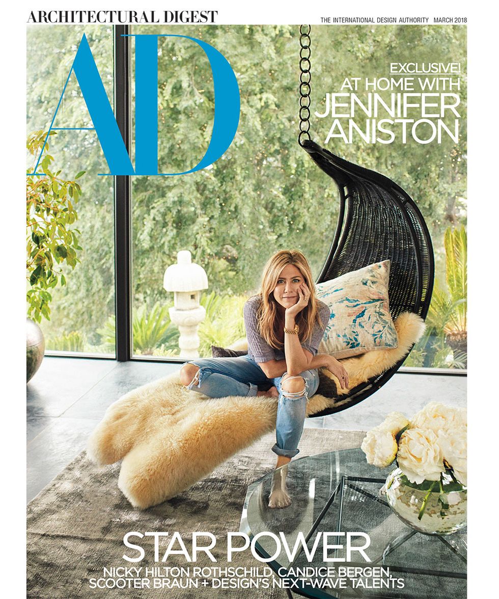 Jennifer Aniston Architectural Digest cover