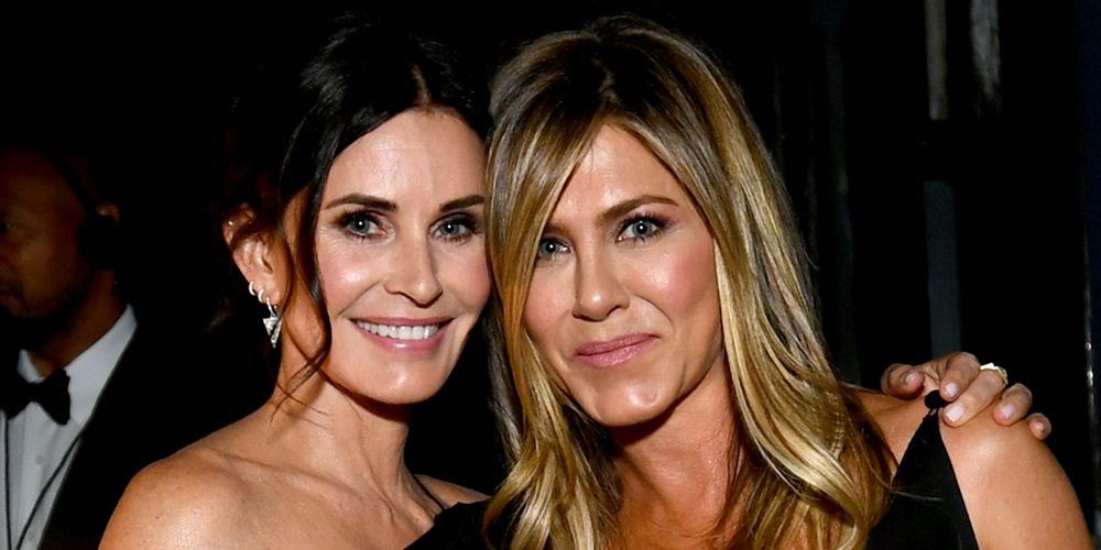 Courteney Cox Jennifer Aniston Porn - Jennifer Aniston and Courteney Cox reunited on the 2018 American Film  Institute Gala Red Carpet