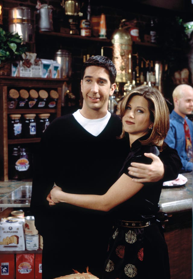 jennifer aniston, david schwimmer, friends