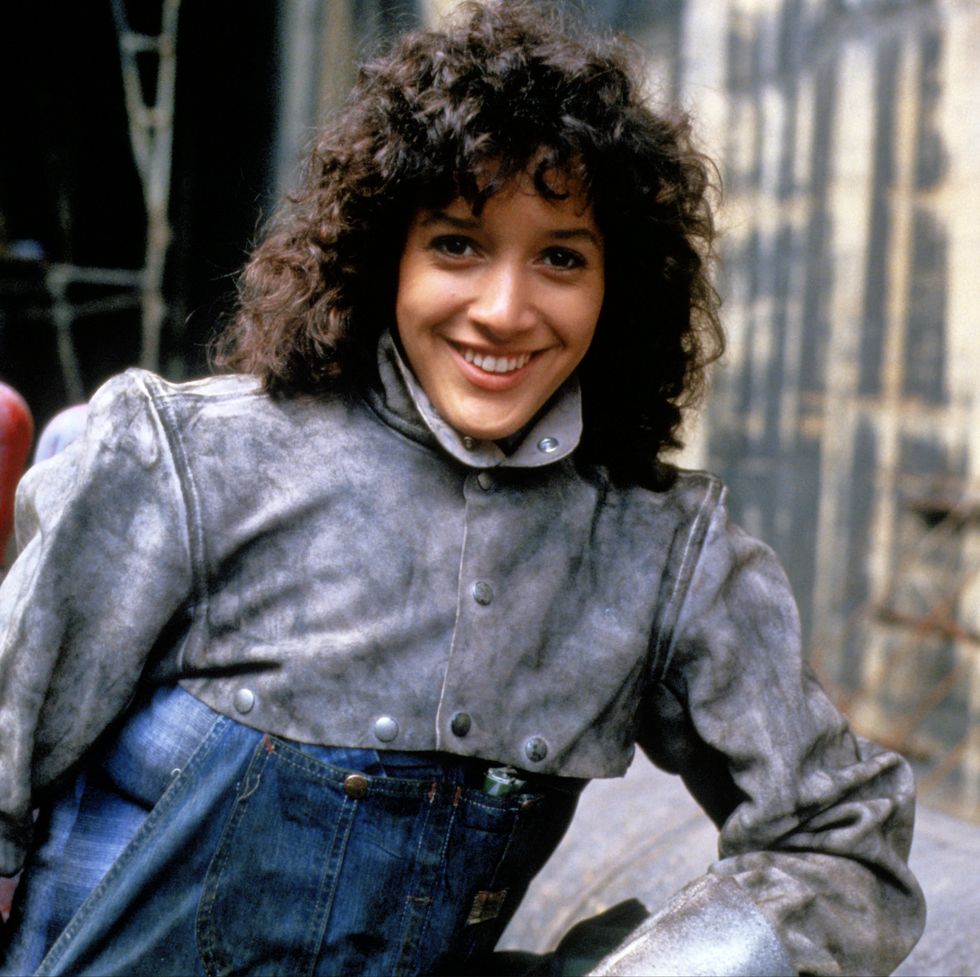 new york circa 1983: jennifer beals circa 1983 in new york. (photo by images/getty images)
