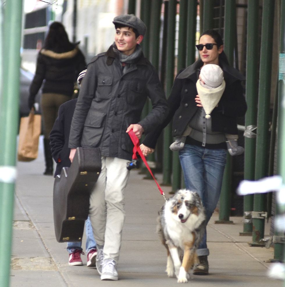 celebrity sightings in new york city  february 12, 2012