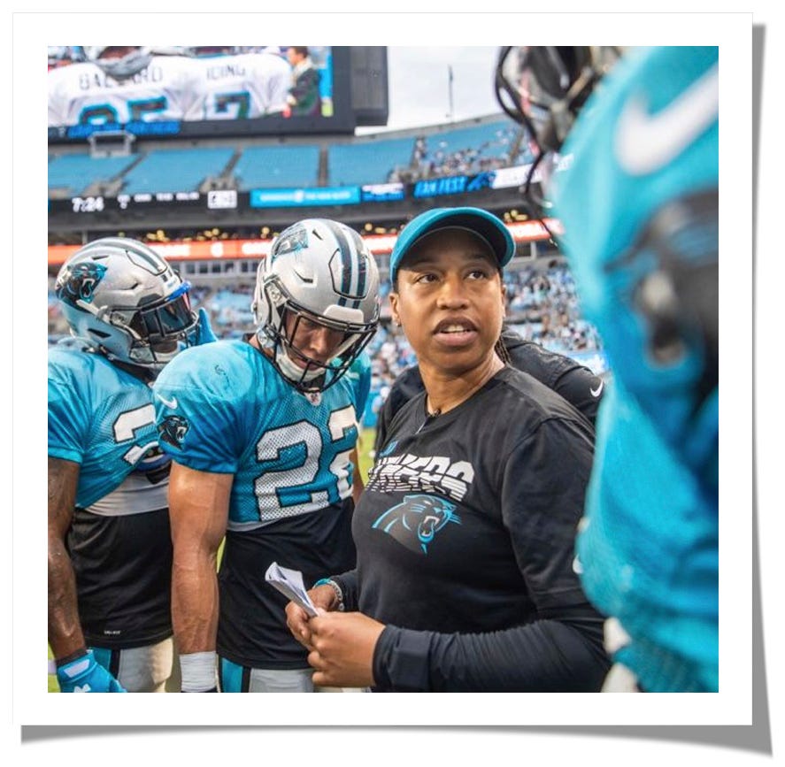 coach jennifer king

nfl offensive assistant coach, washington