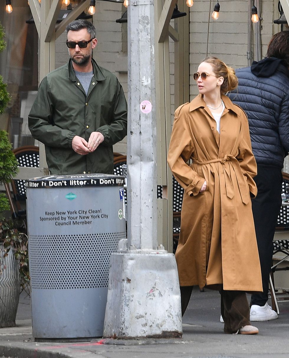 jennifer lawrence and cooke maroney out in nyc