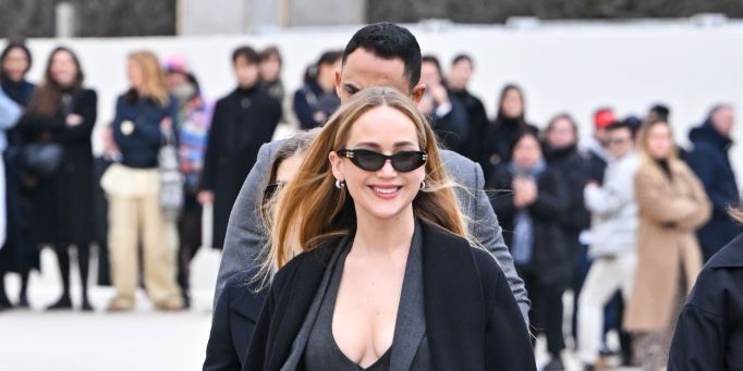 Jennifer Lawrence Wore a Long Parka Jacket in New York City