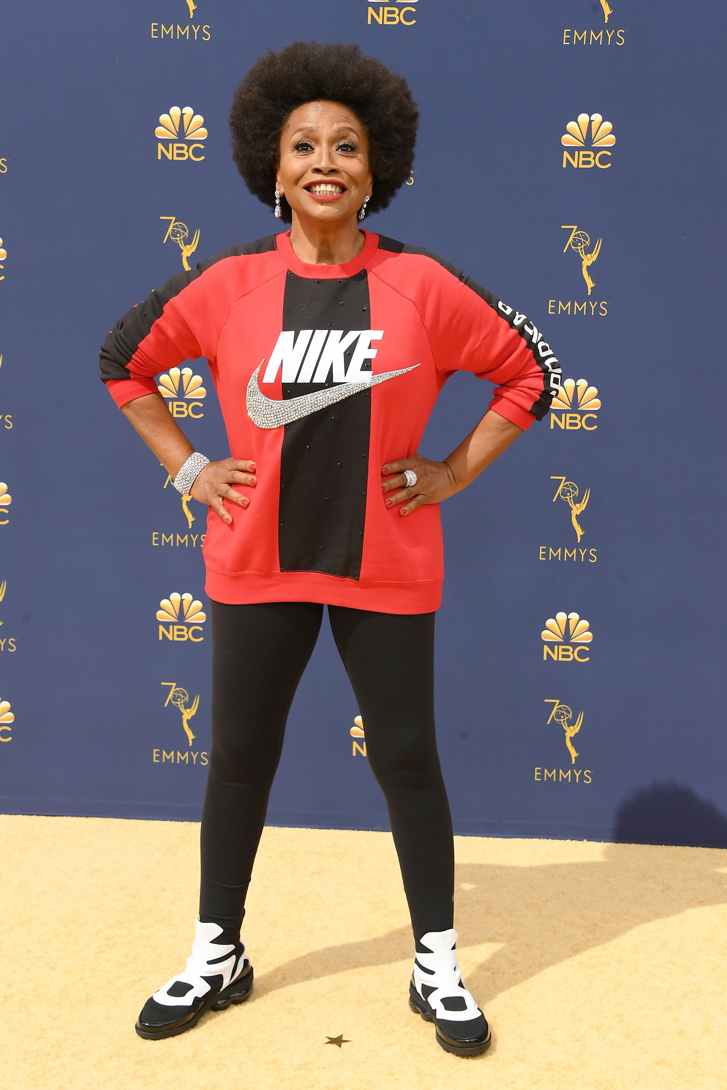 Jennifer Lewis Wears Nike At The 18 Emmys To Show Her Support For Colin Kaepernick
