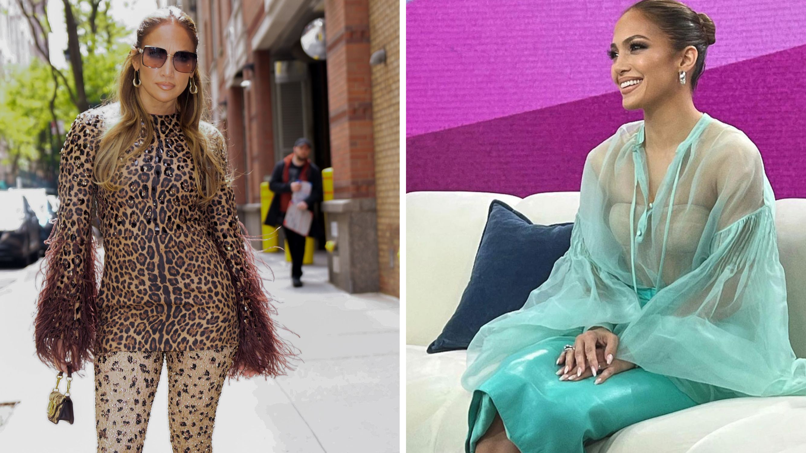 Jennifer Lopez Looks So Fabulous in These 2 Different Looks