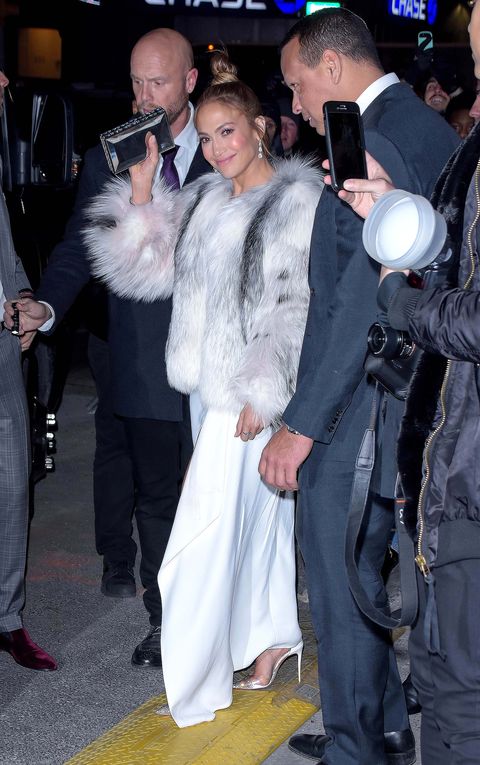 See Jennifer Lopez's Pink Tulle 'Second Act' Premiere Dress - Jennifer ...