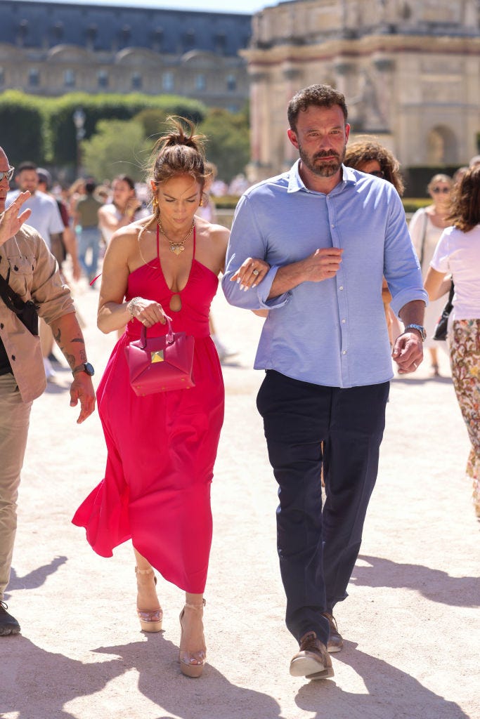 Photos of Jennifer Lopez, Ben Affleck & Their Kids in Paris