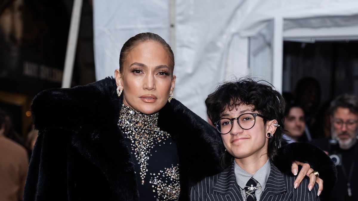 Jennifer Lopez and Her Kid Emme Muñiz Step Out for 'Othello' Premiere