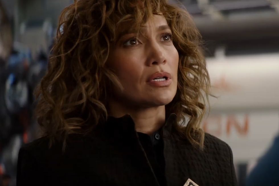 First look at Jennifer Lopez in new sci-fi Netflix movie Atlas