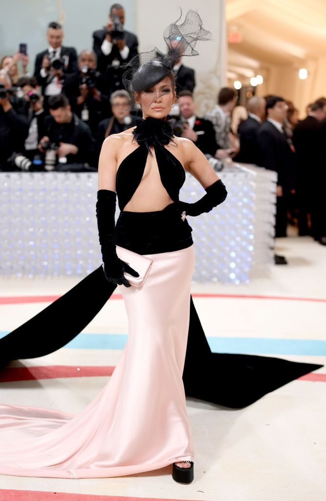 Jennifer Lopez Wears Ralph Lauren Cutout Gown To 2023 Met Gala