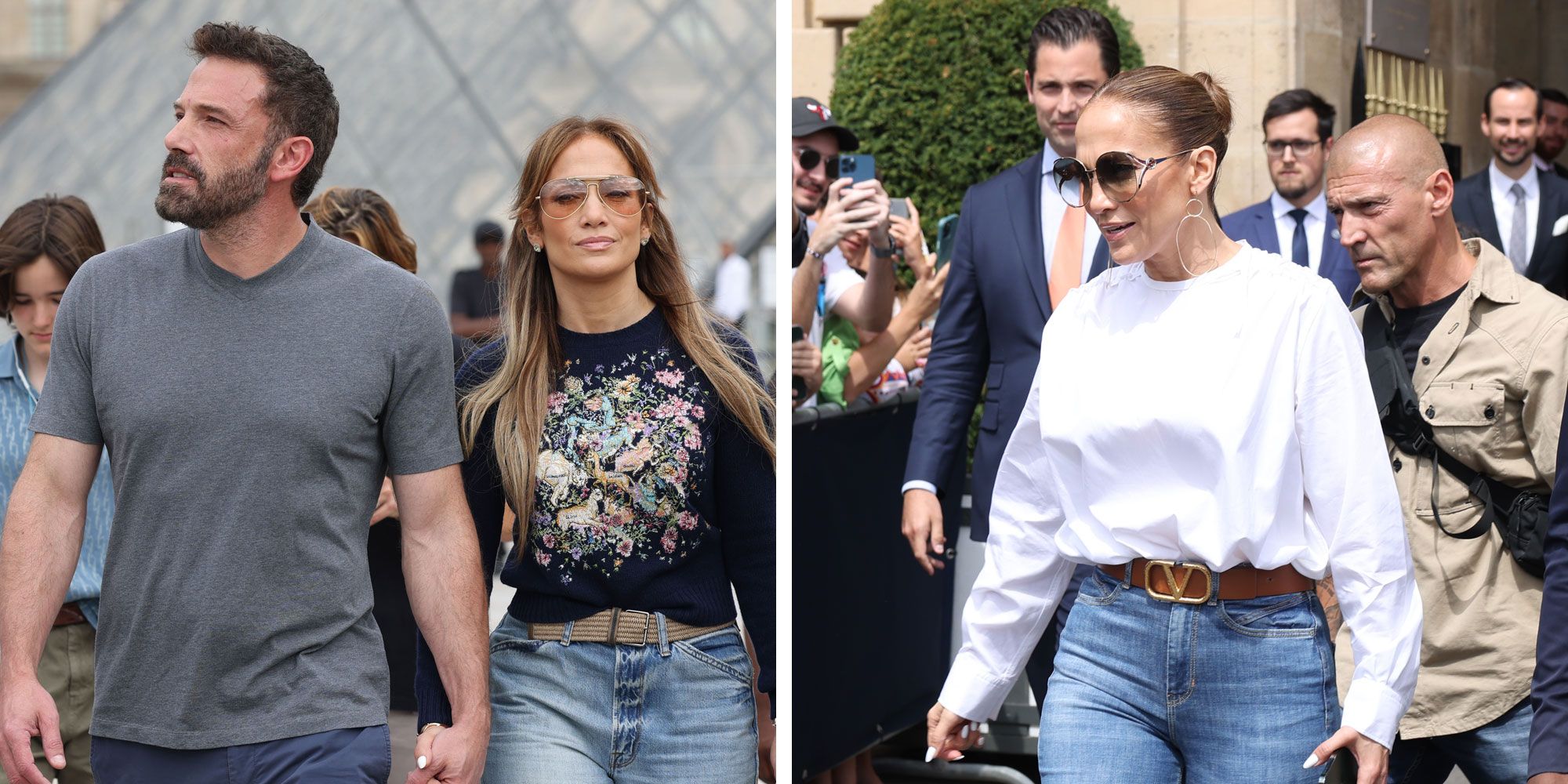 Jennifer Lopez Sizzles in Leather Trench Coat & Platform Thigh