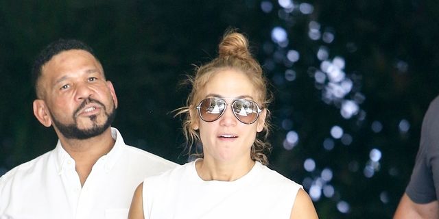 Jennifer Lopez Shows Off Abs in Louis Vuitton Crop Top at Super Bowl 2021