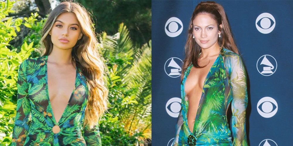 Jennifer Lopez's Versace Dress Made an Iconic Comeback in 2019