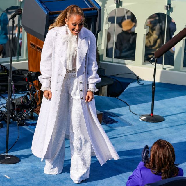J.Lo Wore Head-to-Toe Chanel for the Inauguration — Jennifer Lopez