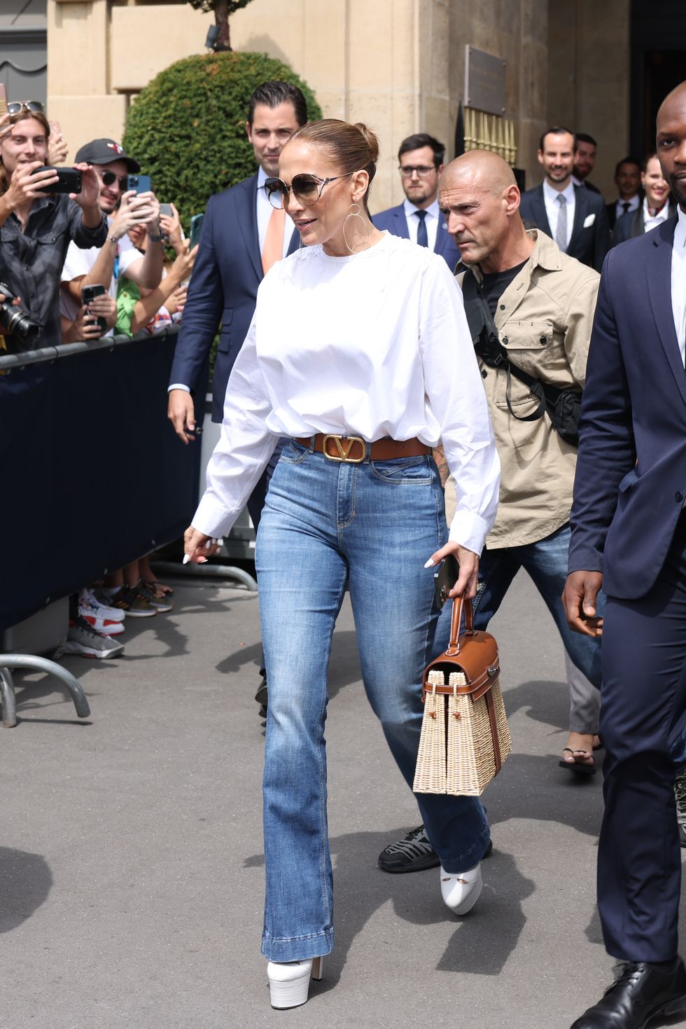 J.Lo Debuted a Rare Hermès Kelly Handbag on Her Honeymoon