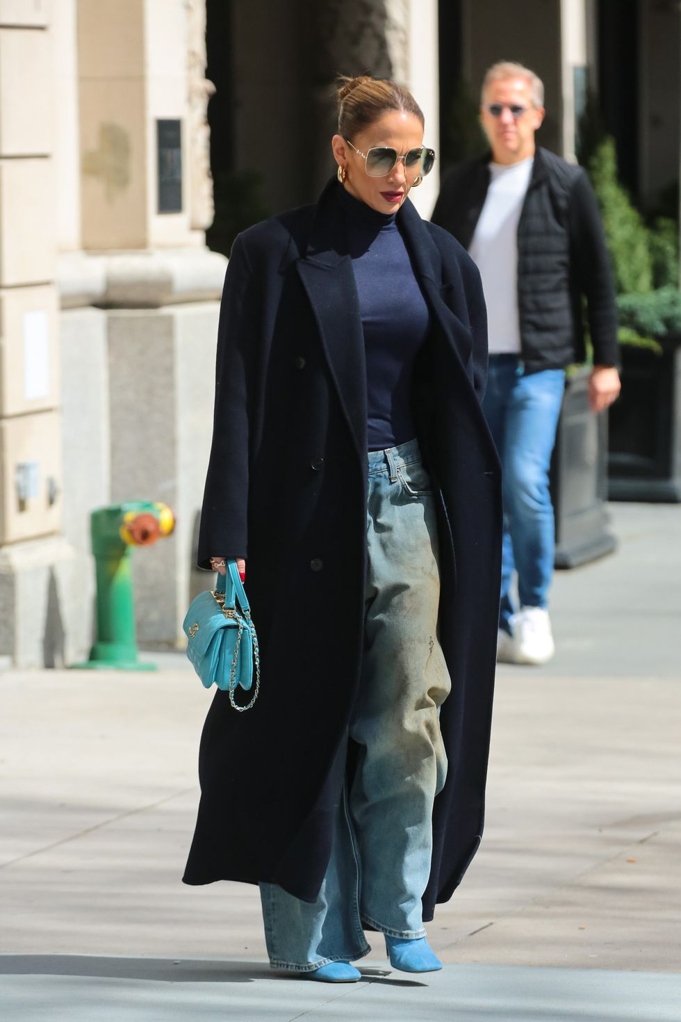 Jennifer Lopez Makes a Case for the “Dirty Denim” Trend