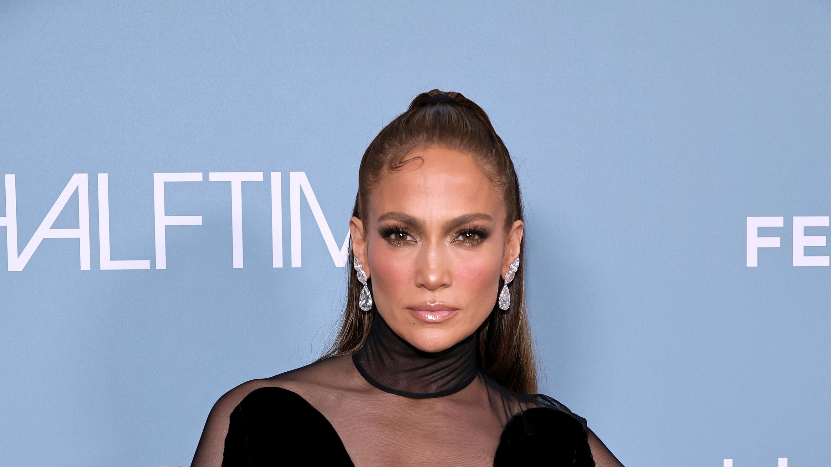Jennifer Lopez is seen on February 20, 2023 in Los Angeles