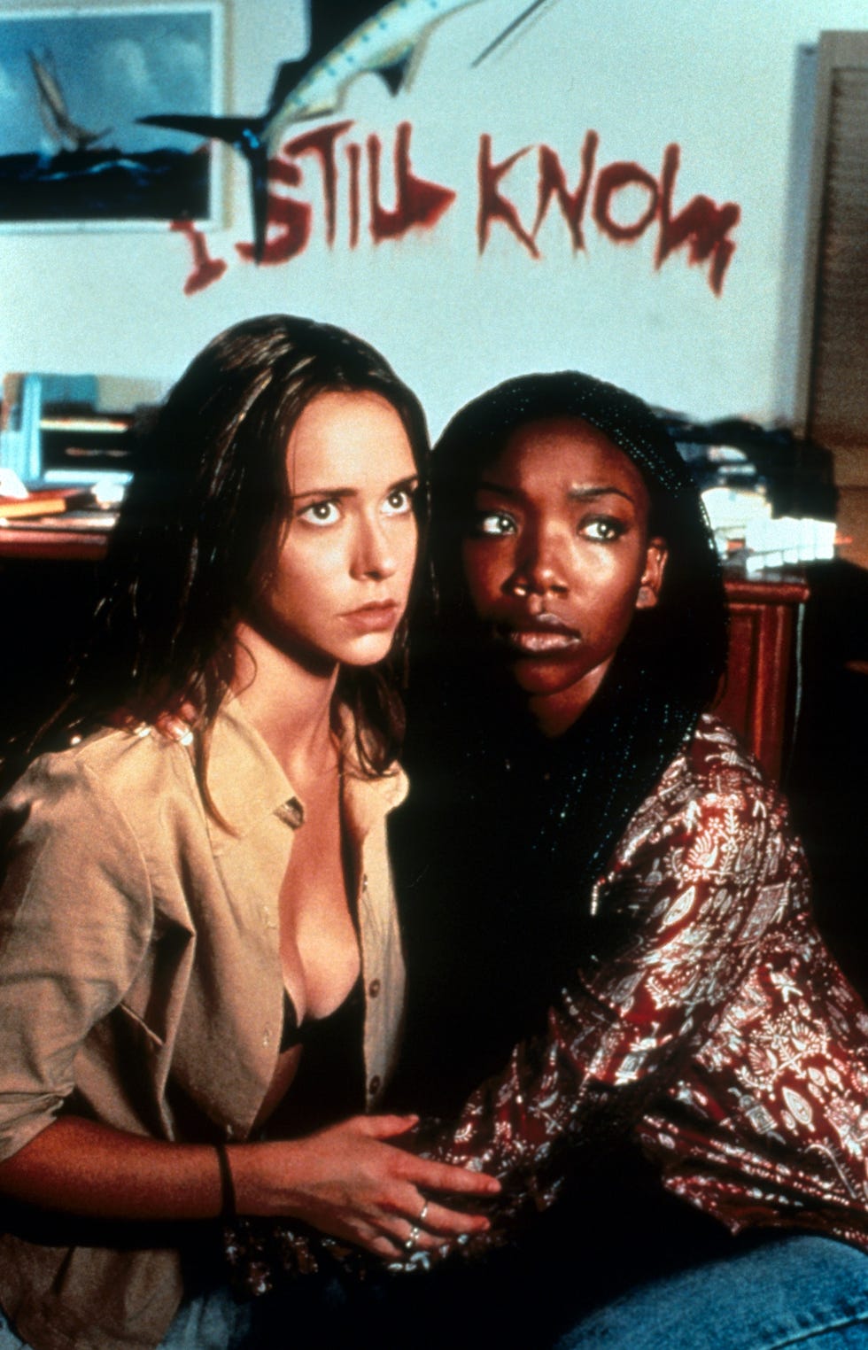 jennifer love hewitt and brandy in 'i still know what you did last summer'