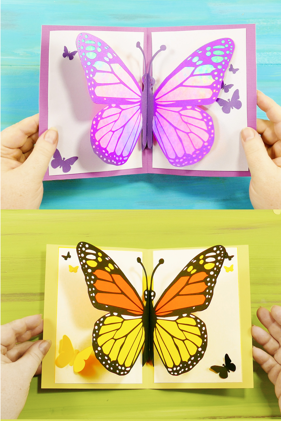 jennifer maker butterfly card