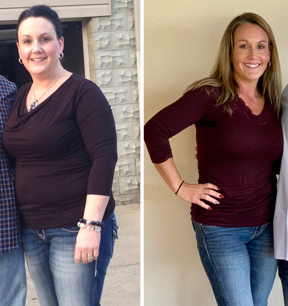 Jennifer lost 40 lbs and 8 in off her waist using #turbofi…