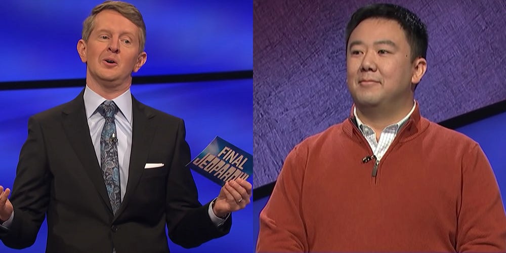 'Jeopardy!' Guest Host Ken Jennings Reacts to Getting Trolled by Recent ...