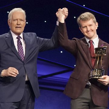 'jeopardy' hosts alex trebek and ken jennings