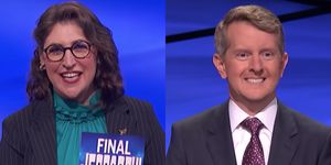 'jeopardy' host mayim bialik ken jennings